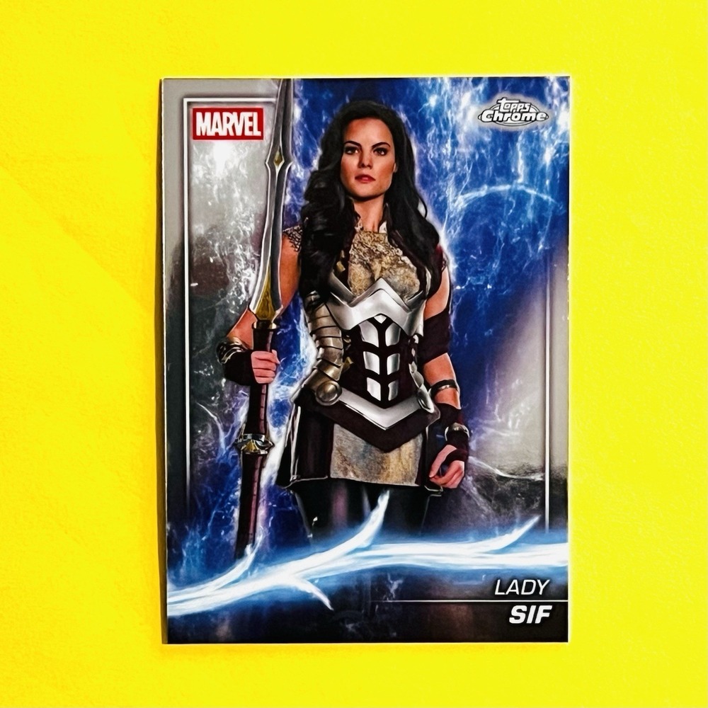 2025 Topps Chrome Marvel Studios Phase One Lady Sif #18 Thor
